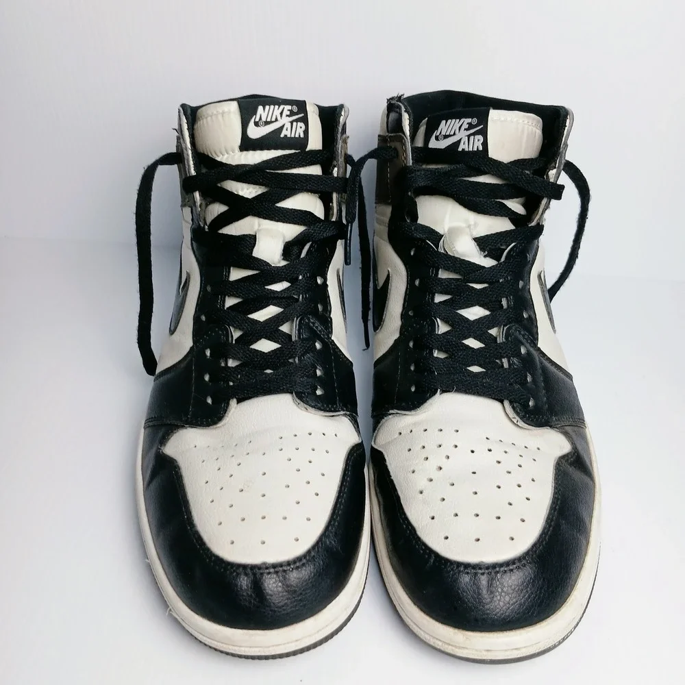 Nike Air Jordan 1 Retro High OG Dark Mocha Black Sail Mens Sneaker Size 12